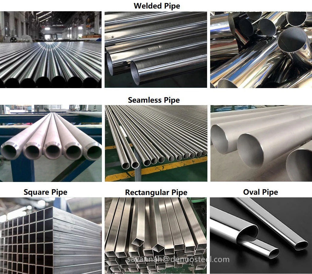 Seamless /Welded Stainless Steel Pipes Colded Rolled 301 304 316L Mirror Polished /Sanitary /Brushed Stainless Steel Tube